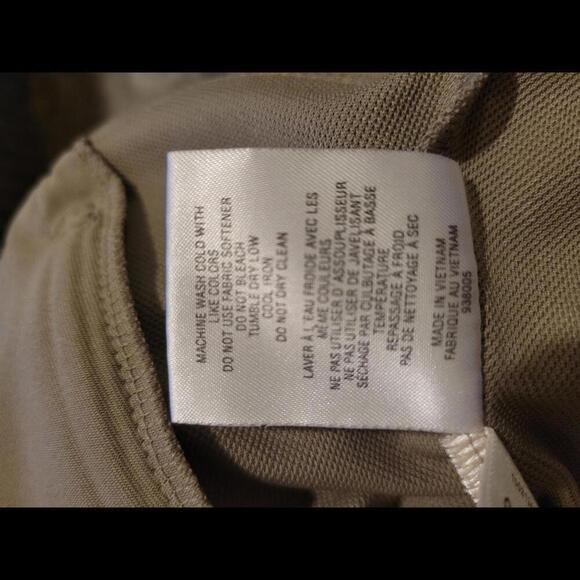 Kansas State KU Jayhawks ADIDAS medium tan/grey performance jacket - Picture 6 of 6